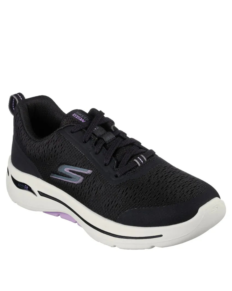 SKECHERS GO WALK ARCH FIT - UPTOWN SUMMER - 124887 - BKLV