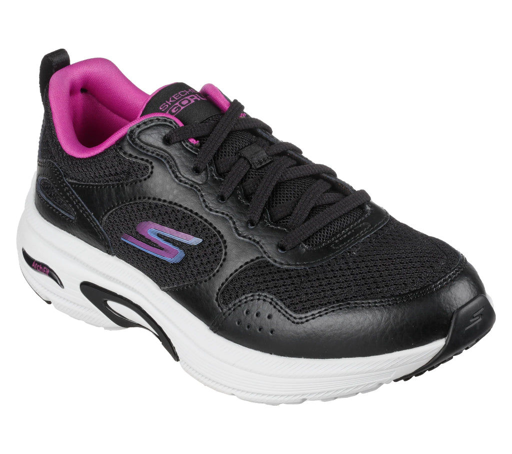 SKECHERS GO RUN ARCH FIT - EASY ROAD - 128952 - BKPR