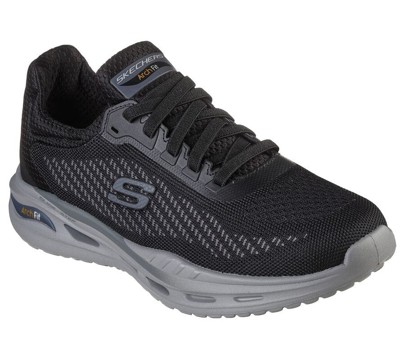 SKECHERS ARCH FIT ORVAN - TRAYVER - 210434 - BLK