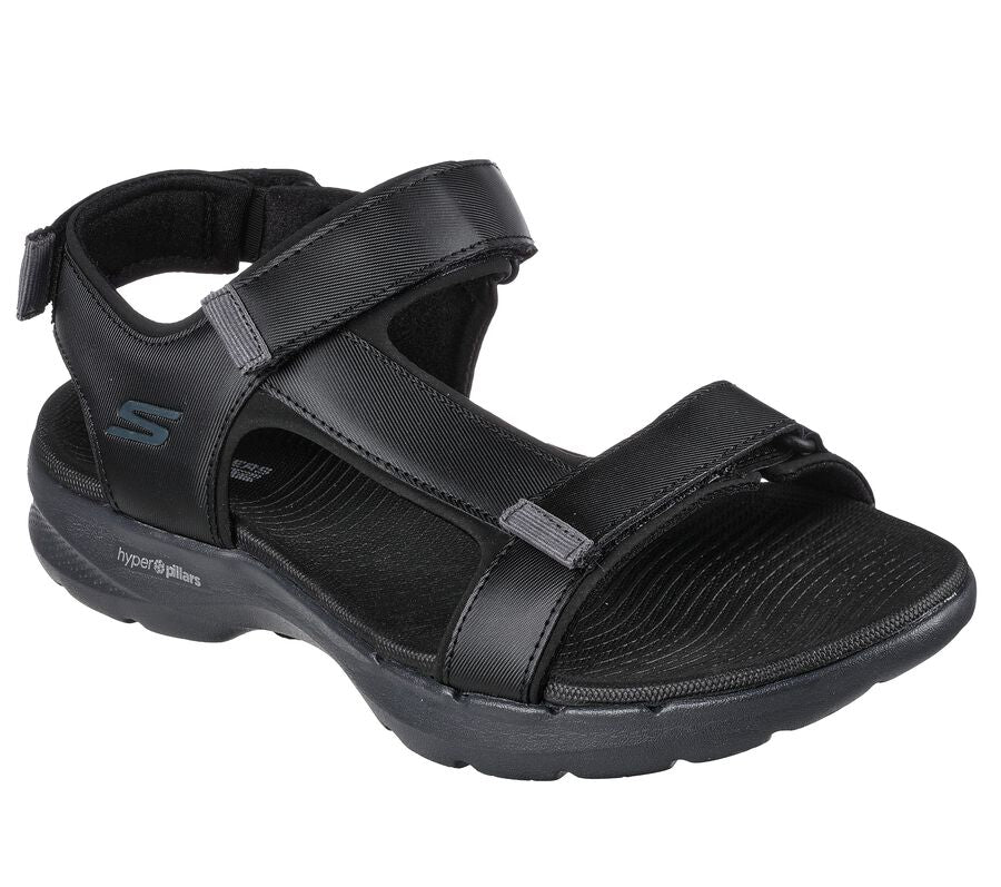 SKECHERS GO WALK 6  - 229126 - BKGY