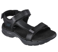 SKECHERS GO WALK 6  - 229126 - BKGY