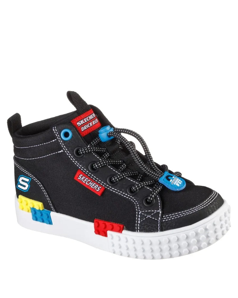 SKECHERS BRICK KICKS - KOOL BRICKS - 402223L - BKMT