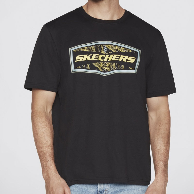 SKECHERS LATITUDE TEE - MTS368 - BLK