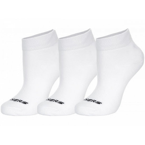 SKECHERS 3PK WOMENS NON TERRY NO SHOW - S117214 - 100