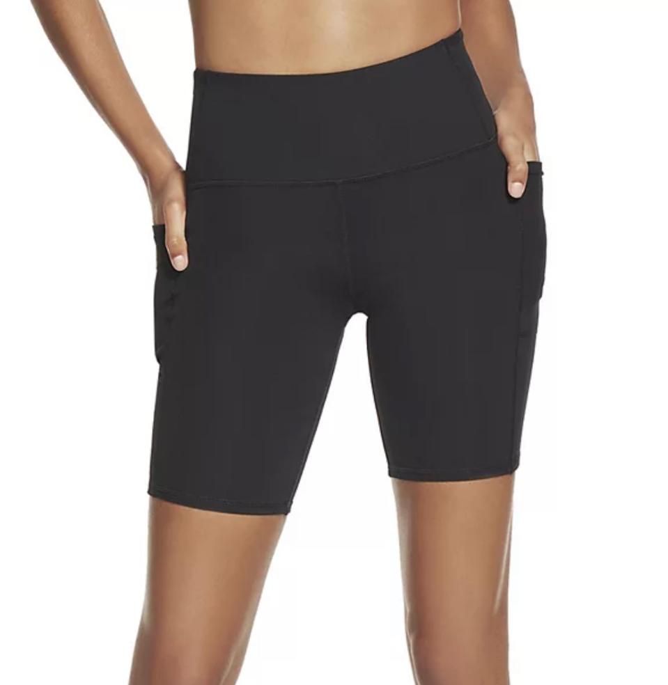 SKECHERS SINGLE JERSEY COMPRESSION CYCLING SHORT